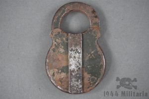 Original German WWII Period Lock Dated 1937 Without Keys