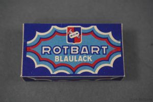 Original German WWII Wehrmacht Issue Small Box Of Razor Blades