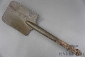 Original German WWII Flat Shovel (Spaten) With Logo 'REX' Dated …