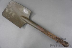 Original German WWII Flat Shovel (Spaten) With Logo 'REX' Dated …