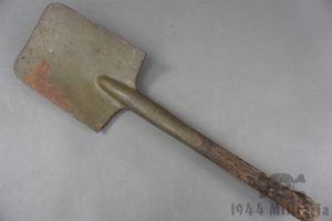 Original German WWII Flat Shovel (Spaten) With Logo 'REX' Dated …
