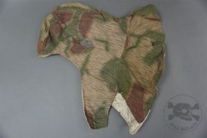 Original German WWII Heer/Luftwaffe Reversible Tan & Water Camouflage Head …