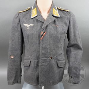 Original German WWII Luftwaffe NCO Flight/Paratrooper Mid/Late War Fliegerbluse