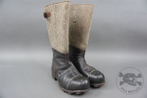 Unissued Original German WWII Felt Winter Boots Size 9 or …