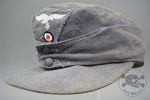 Original German WWII Luftwaffe Lightweight M43 EM/NCO Cap Size 56
