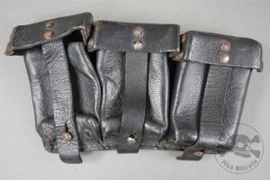 Original German WWII k98 Leather Ammo Pouch RBNr & Dated …