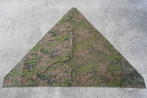 Original Waffen SS Mid Late War Oakleaf A Camouflage Zeltbahn