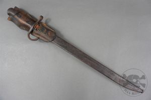 Original Japanese WWII Model 30 Arisaka Rifle Bayonet Hooked Quillon …