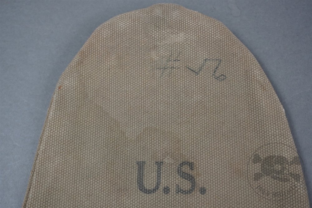 Original US WWII M1910 WWII T-Handle Shovel Carrier Dated 1942 — image 2