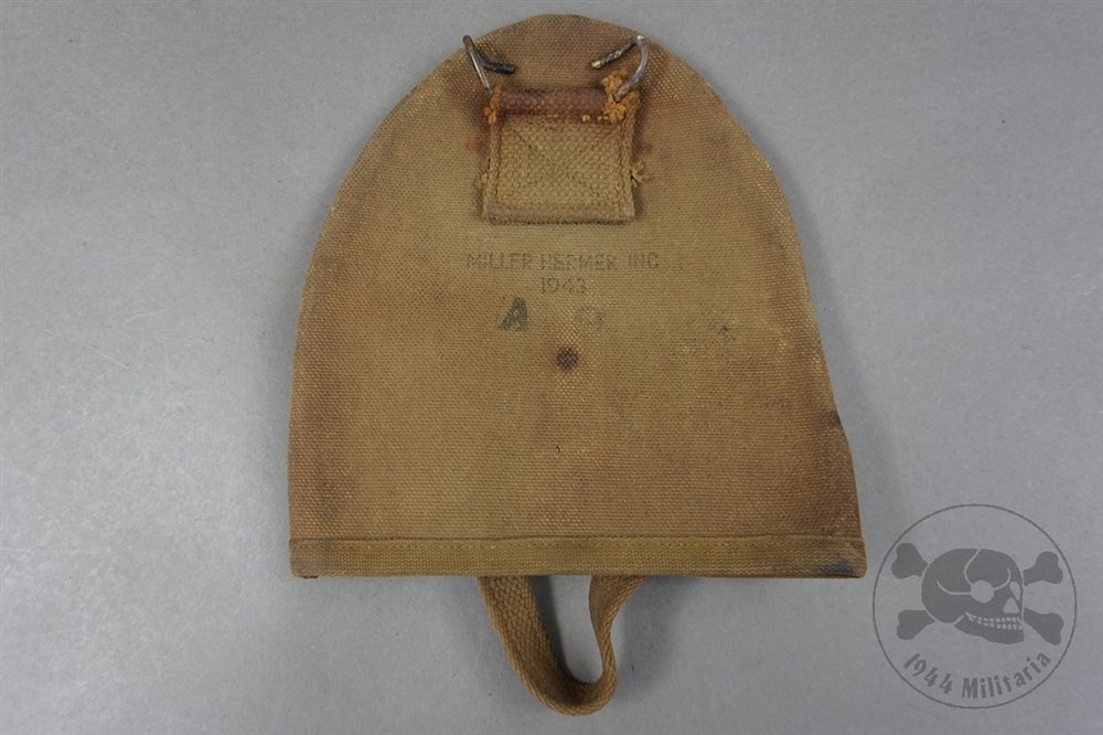 Original US WWII M1910 WWII T-Handle Shovel Carrier Dated 1943 — image 3