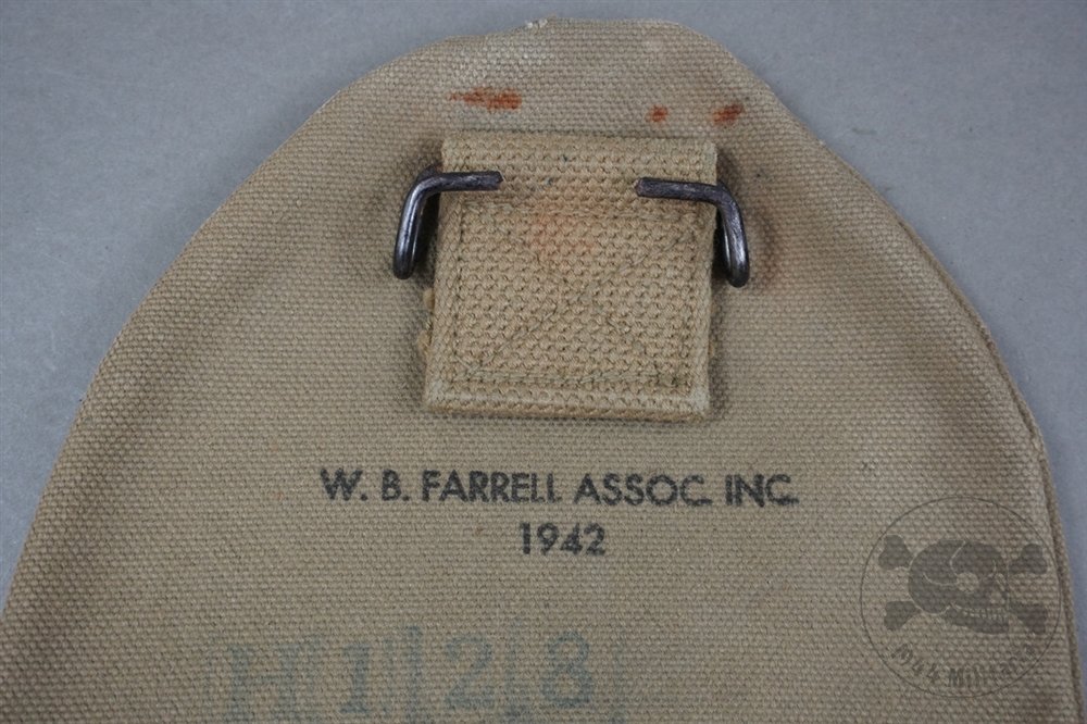Original US WWII M1910 WWII T-Handle Shovel Carrier Dated 1942 — image 3