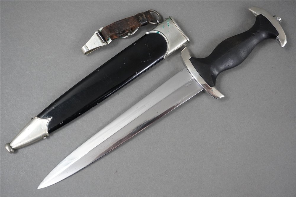 Original Early Third Reich SS Dagger With Full Ground Röhm Inscription by Böker — image 12