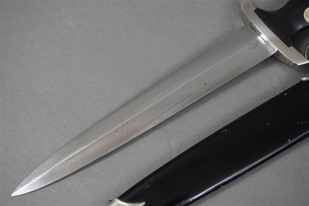 Original Early Third Reich SS Dagger With Full Ground Röhm Inscription by Böker — image 13
