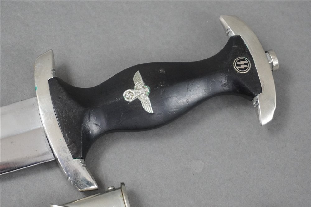 Original Early Third Reich SS Dagger With Full Ground Röhm Inscription by Böker — image 5