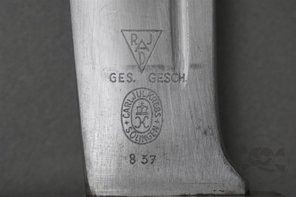 Original Third Reich RAD Hewer By Carl Jul. Krebs — image 9