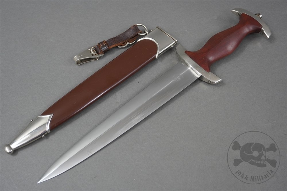 Original Third Reich SA Dagger RZM M7/12 By Waffenfabrik Max Weyersberg With Hanger — image 14