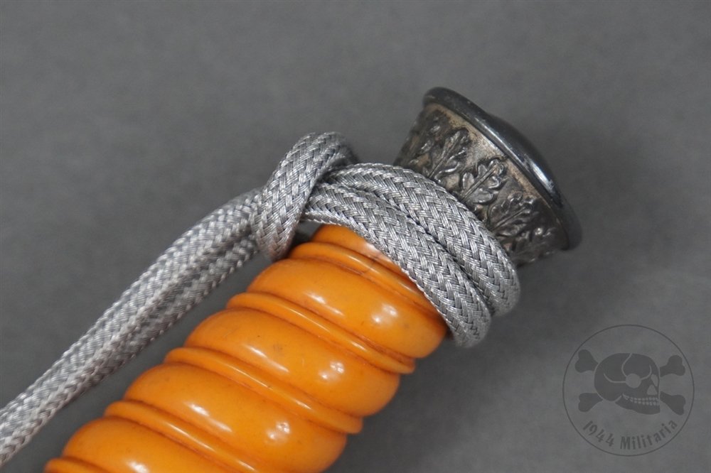 Original German WWII Heer Officer's Dagger By Carl Eickhorn With Portopee — image 10