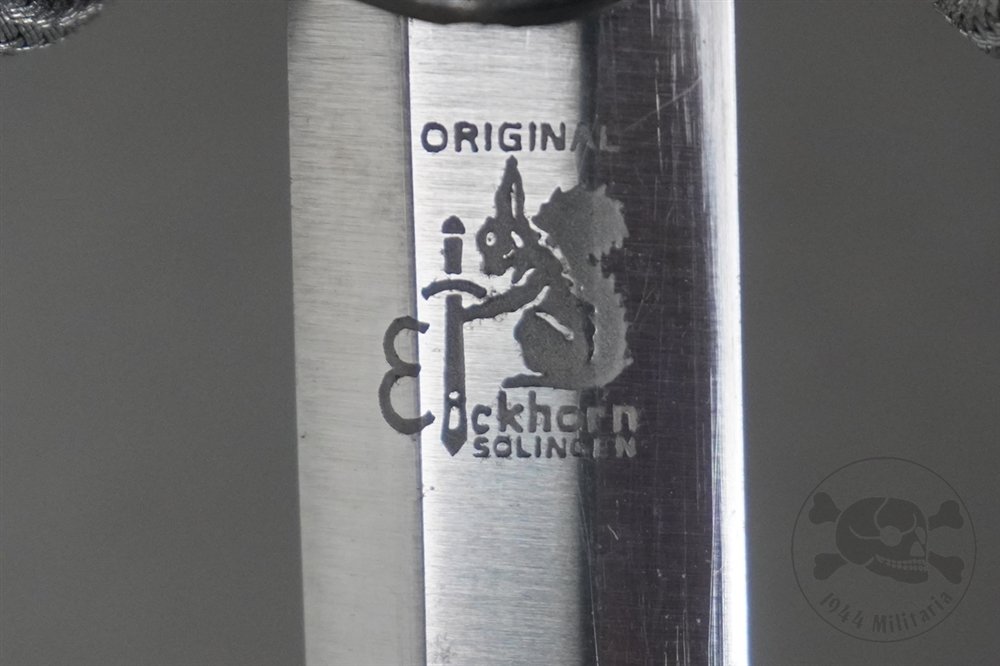 Original German WWII Heer Officer's Dagger By Carl Eickhorn With Portopee — image 17