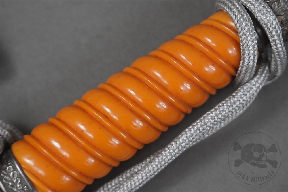 Original German WWII Heer Officer's Dagger By Carl Eickhorn With Portopee — image 20