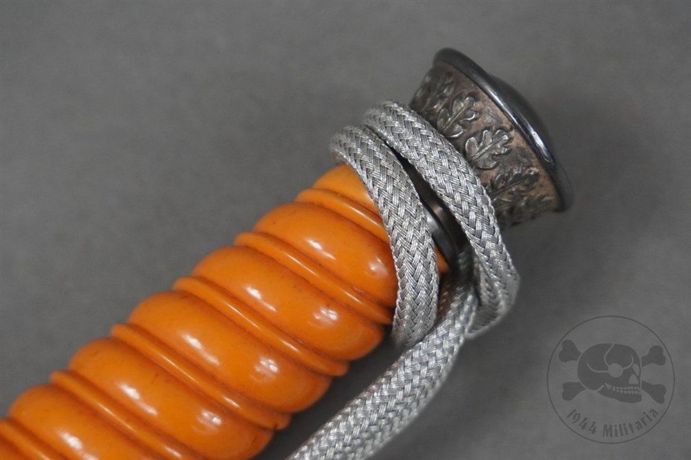 Original German WWII Heer Officer's Dagger By Carl Eickhorn With Portopee — image 21