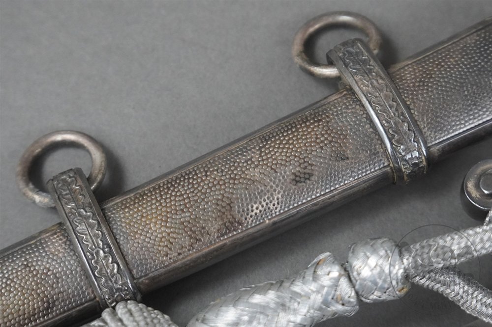 Original German WWII Heer Officer's Dagger By Carl Eickhorn With Portopee — image 22