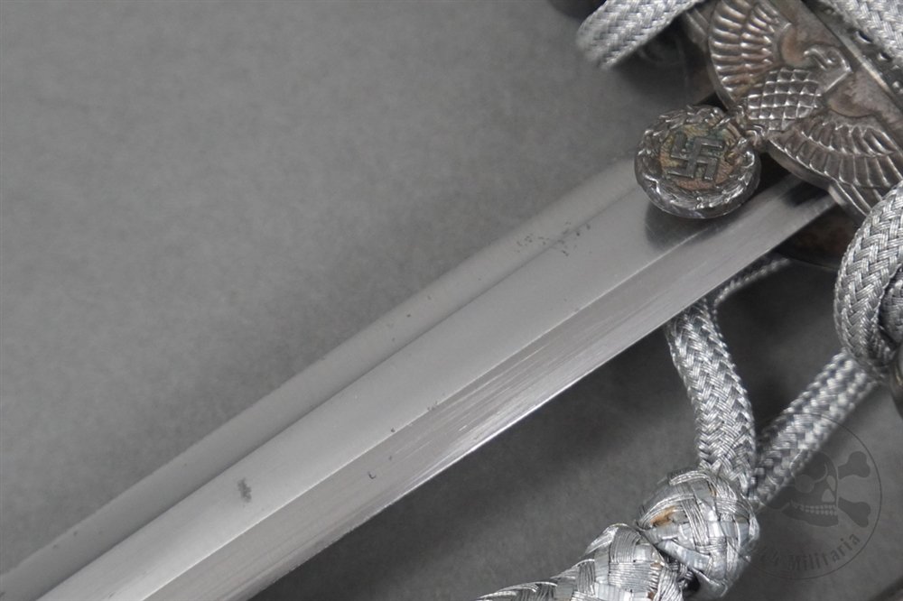 Original German WWII Heer Officer's Dagger By Carl Eickhorn With Portopee — image 6