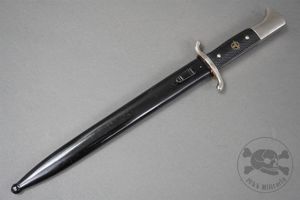 Original German WWII Fireman's (Feuerschutz) Dress Bayonet Long Model (No …