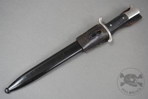 Original German WWII Fireman's (Feuerschutz) Dress Bayonet Long Model (No …