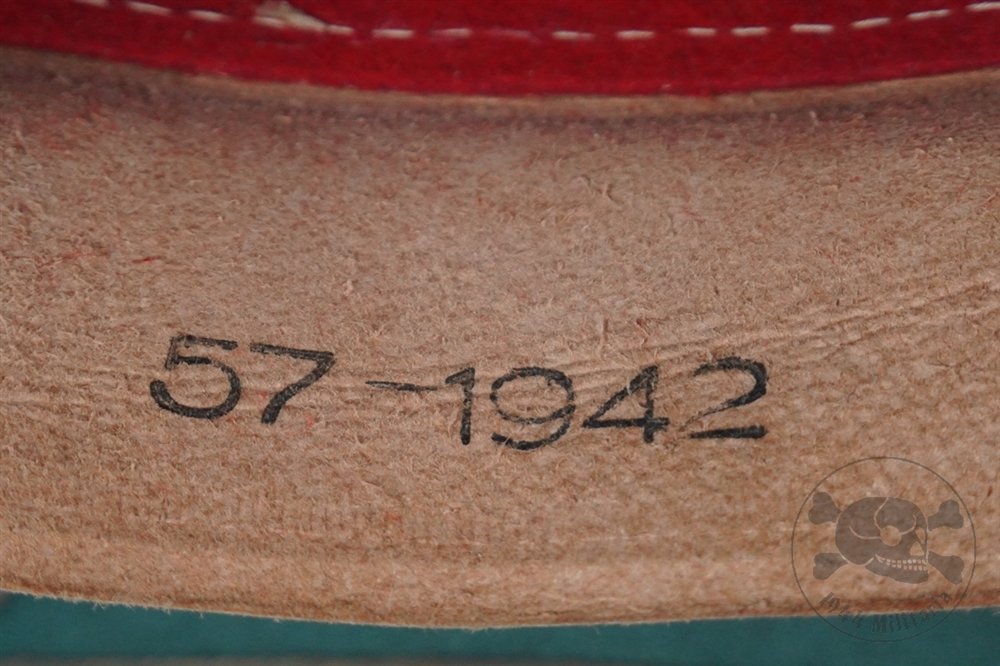 Unissued Original 2nd Pattern Tropical Heer Brown Felt Pith Helmet Size 57 — image 15