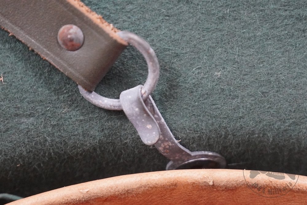 Unissued Original 2nd Pattern Tropical Heer Brown Felt Pith Helmet Size 57 — image 17