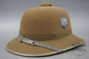 Unissued Original 2nd Pattern Tropical Heer Brown Felt Pith Helmet …