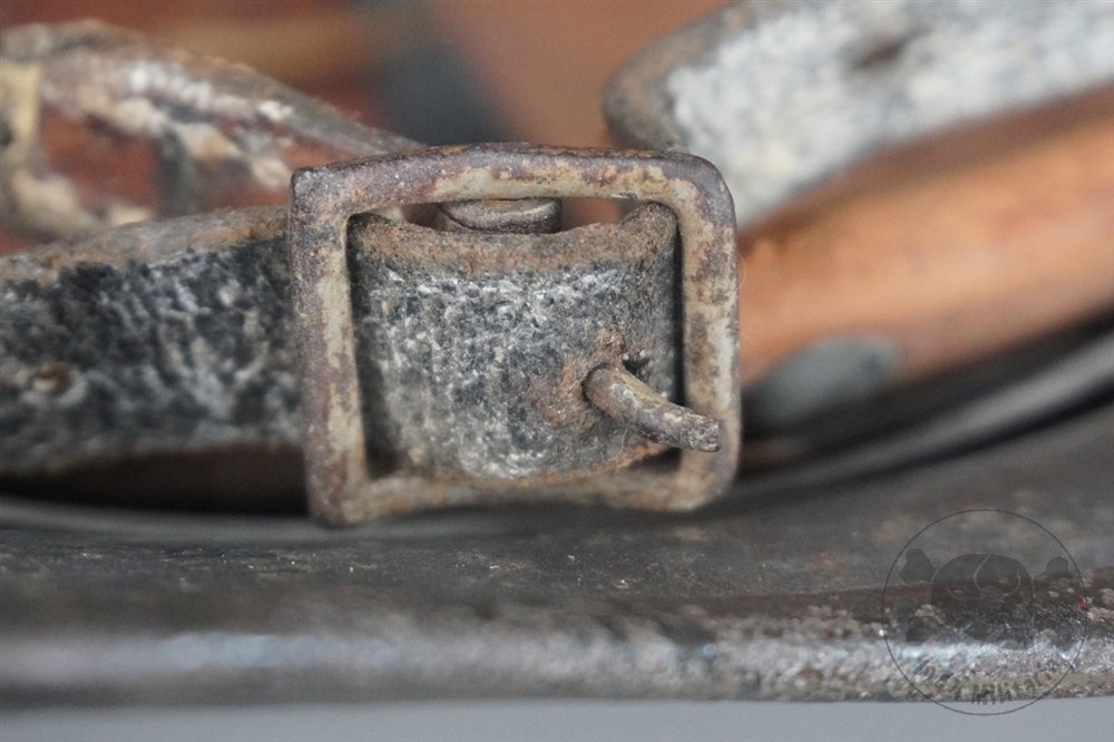 Original German WWII Luftwaffe M40 Helmet Ex-Whitewashed No Decal Q66 — image 21