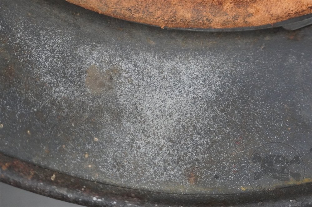 Original German WWII Luftwaffe M40 Helmet Ex-Whitewashed No Decal Q66 — image 23