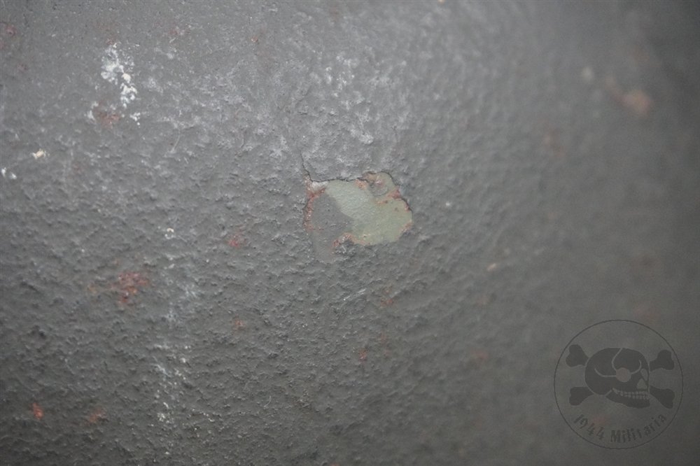 Original German WWII M35 Reissued Heer No Decal Helmet ET64 — image 11