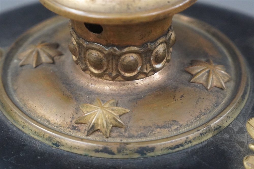 Original Imperial German WWI Officer's Pickelhaube Helmet With175th Infantry Regiment Helmet Cover — image 35