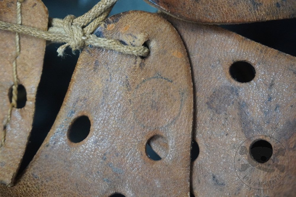 Original German WWII M35 Luftwaffe Double Decal Helmet ET66 — image 21