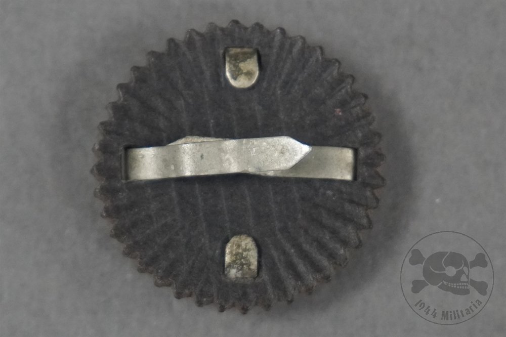 Original German WWII Heer M34 Cap Tri-Color Cockade — image 2