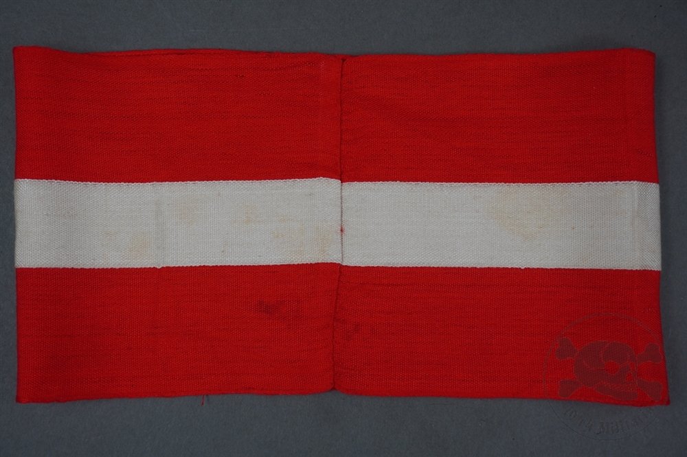 Original Third Reich Hitler Jugend (HJ) 2-Piece Armband — image 4