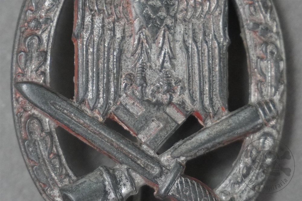Original German WWII General Assault Badge Unmarked — image 3
