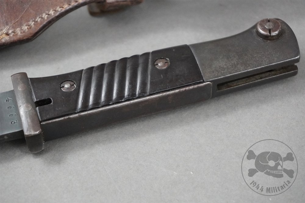 Original German WWII Non-Matching k98 Bayonet By P. Weyersberg With 1939 Frog — image 10