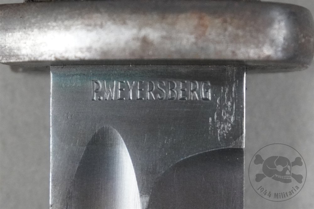 Original German WWII Non-Matching k98 Bayonet By P. Weyersberg With 1939 Frog — image 12