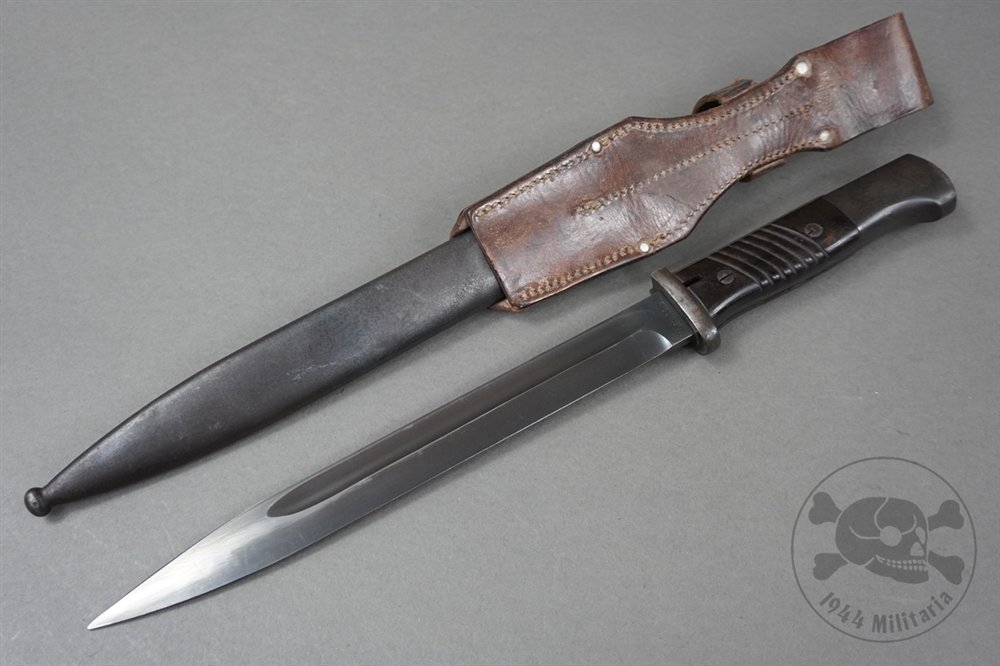 Original German WWII Non-Matching k98 Bayonet By P. Weyersberg With 1939 Frog — image 7