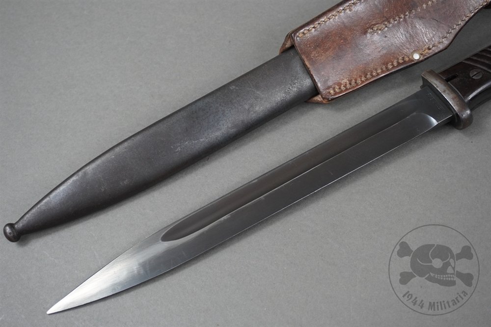 Original German WWII Non-Matching k98 Bayonet By P. Weyersberg With 1939 Frog — image 8