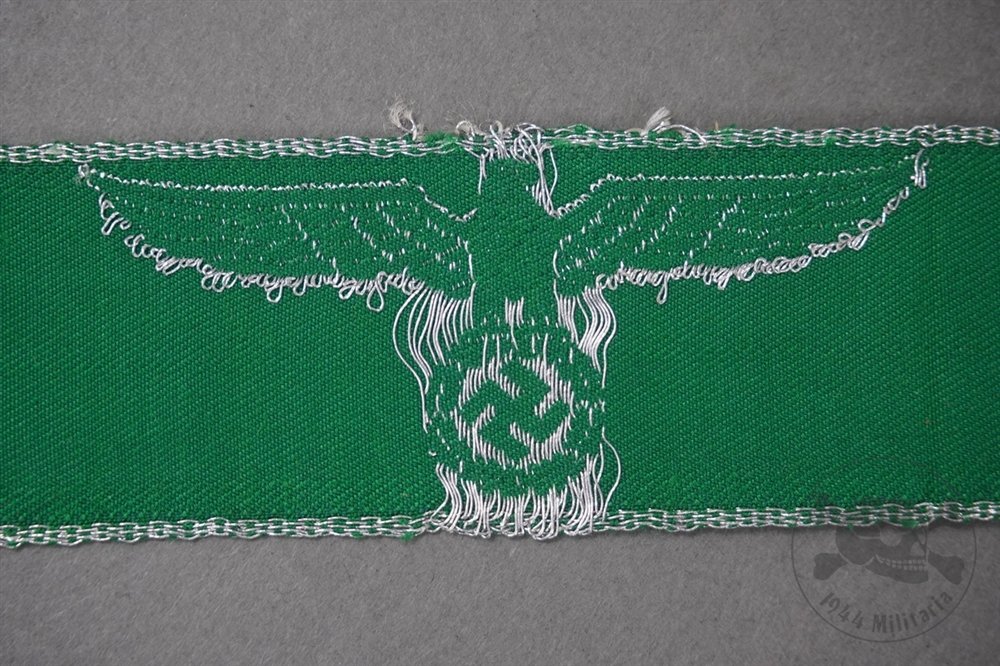 Original Third Reich Customs Border Police 'Zollgrenzschutz' Cuff Title — image 5