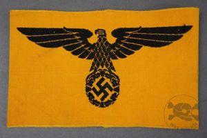 Original Third Reich State Service Armband BeVo Woven