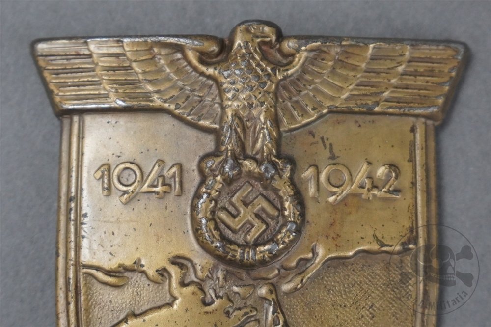 Original German WWII Krim Shield Without Backing By Karl Wurster — image 2