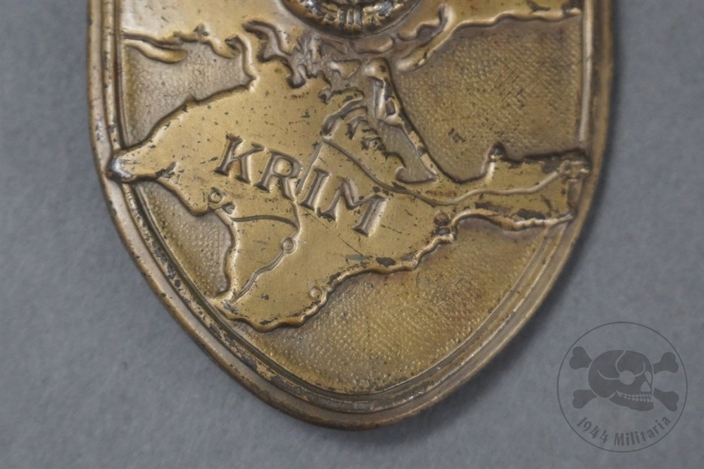 Original German WWII Krim Shield Without Backing By Karl Wurster — image 4