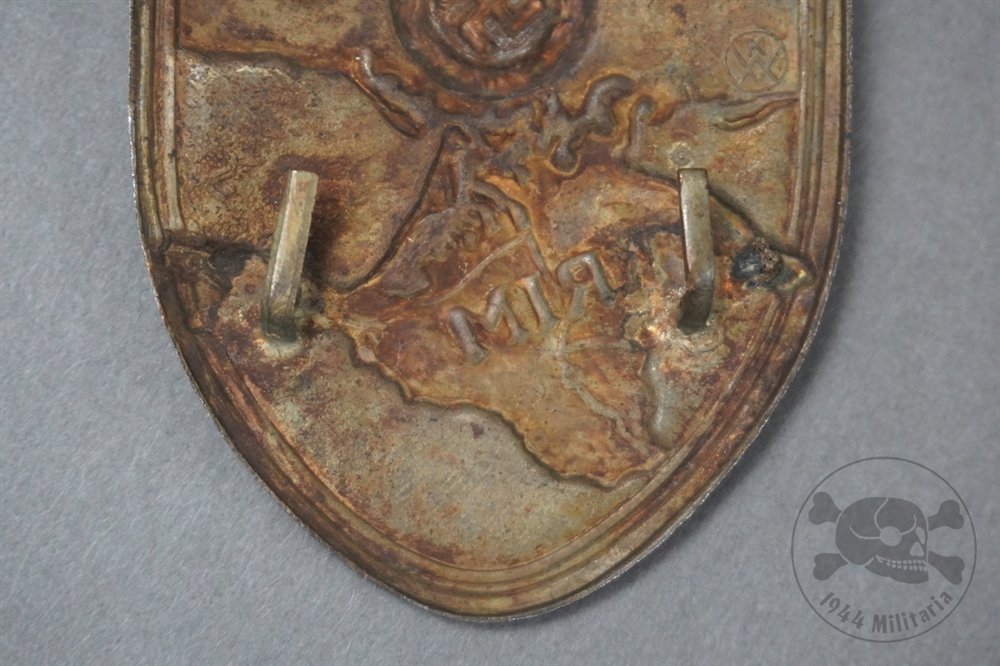 Original German WWII Krim Shield Without Backing By Karl Wurster — image 7