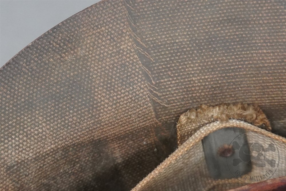 Original US WWII M1 Early St. Clair Low Pressure Helmet Liner With Rayon Suspension — image 14