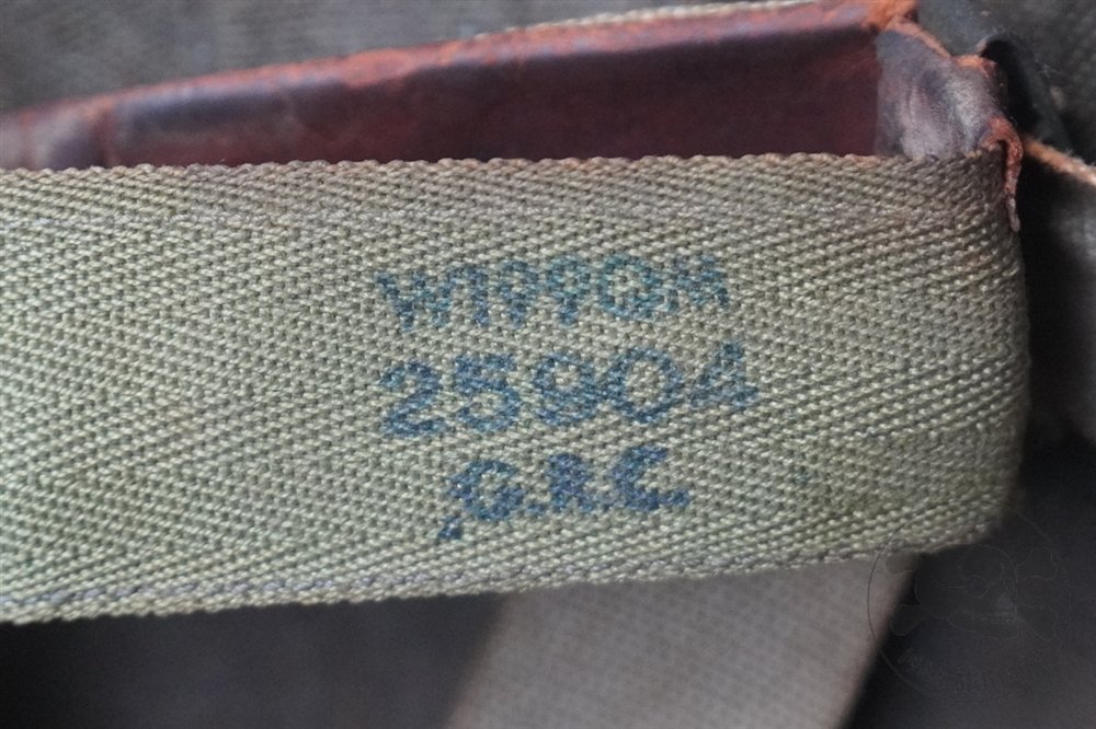 Original US WWII M1 Early St. Clair Low Pressure Helmet Liner With Rayon Suspension — image 17